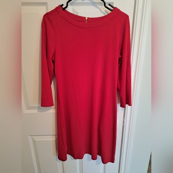 Tommy Bahama Red 3/4 Sleeve Dress - Picture 1 of 4